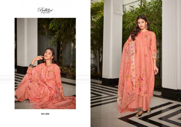 Belliza Namika 3 Cotton Print Dress Material Collection